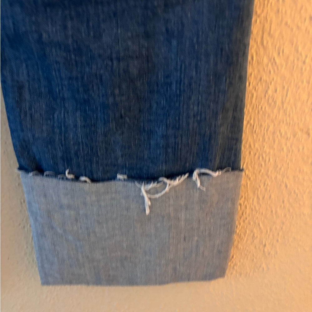 Pilcro Anthropologie The Scotie Cuffed High Rised Jeans 28 - Picture 8 of 14